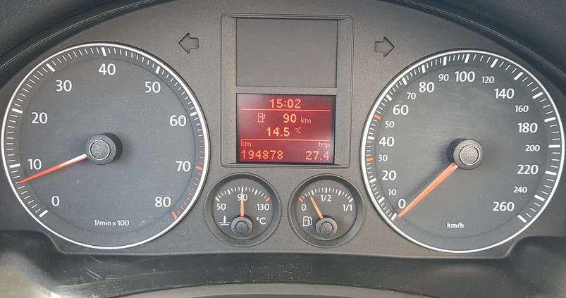 Volkswagen Eos cena 19900 przebieg: 194000, rok produkcji 2007 z Giżycko małe 781